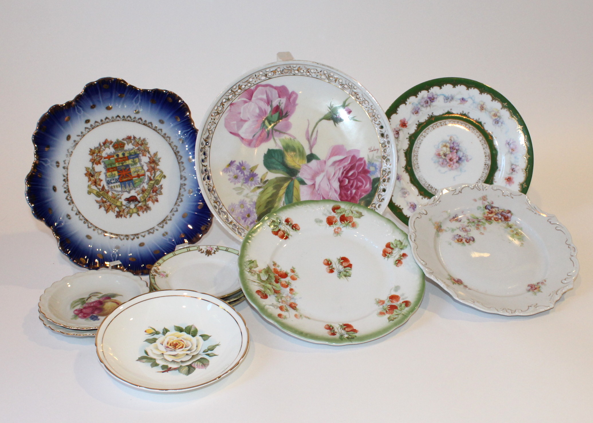Assorted Fine China Plates