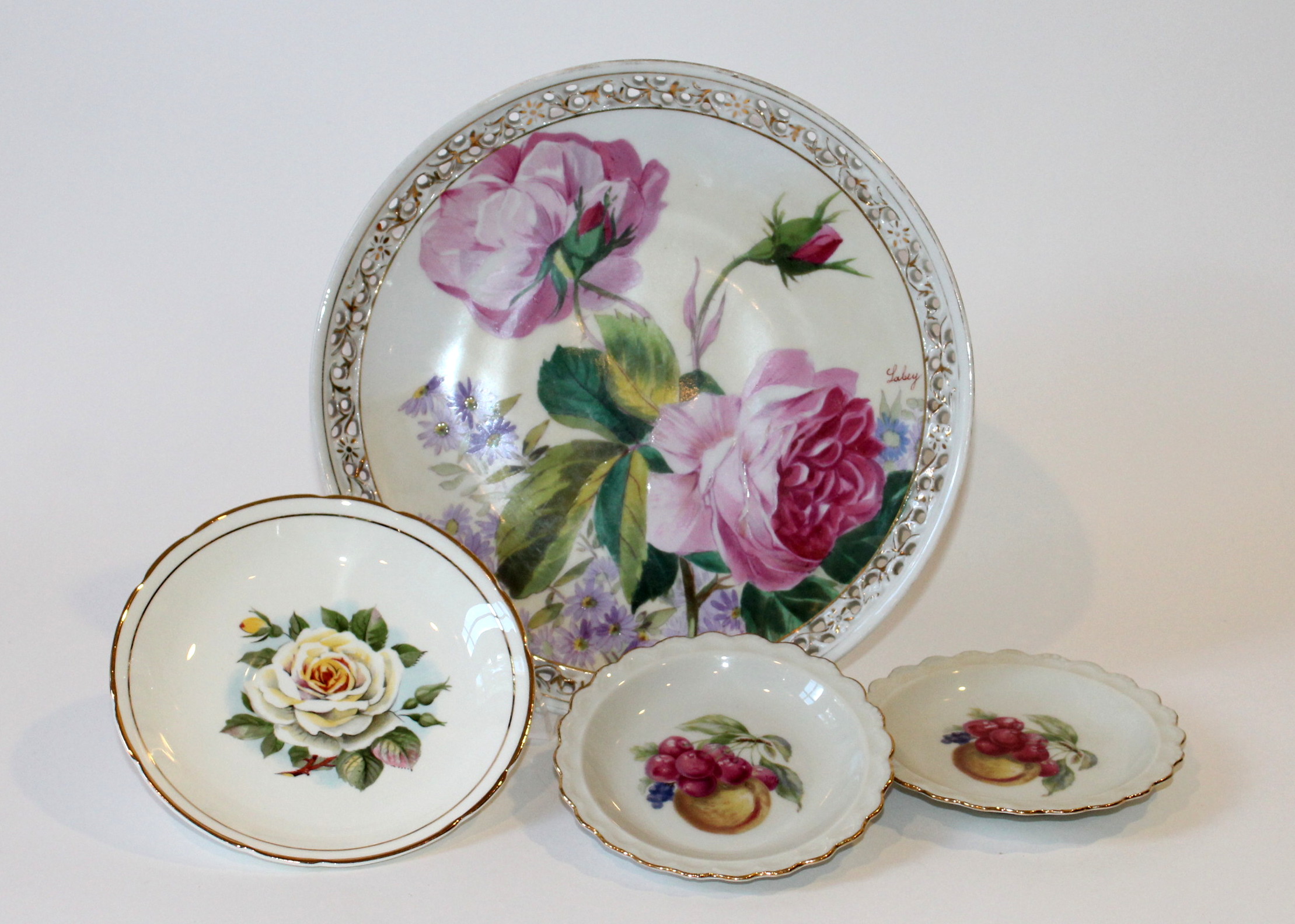 Assorted Fine China Plates