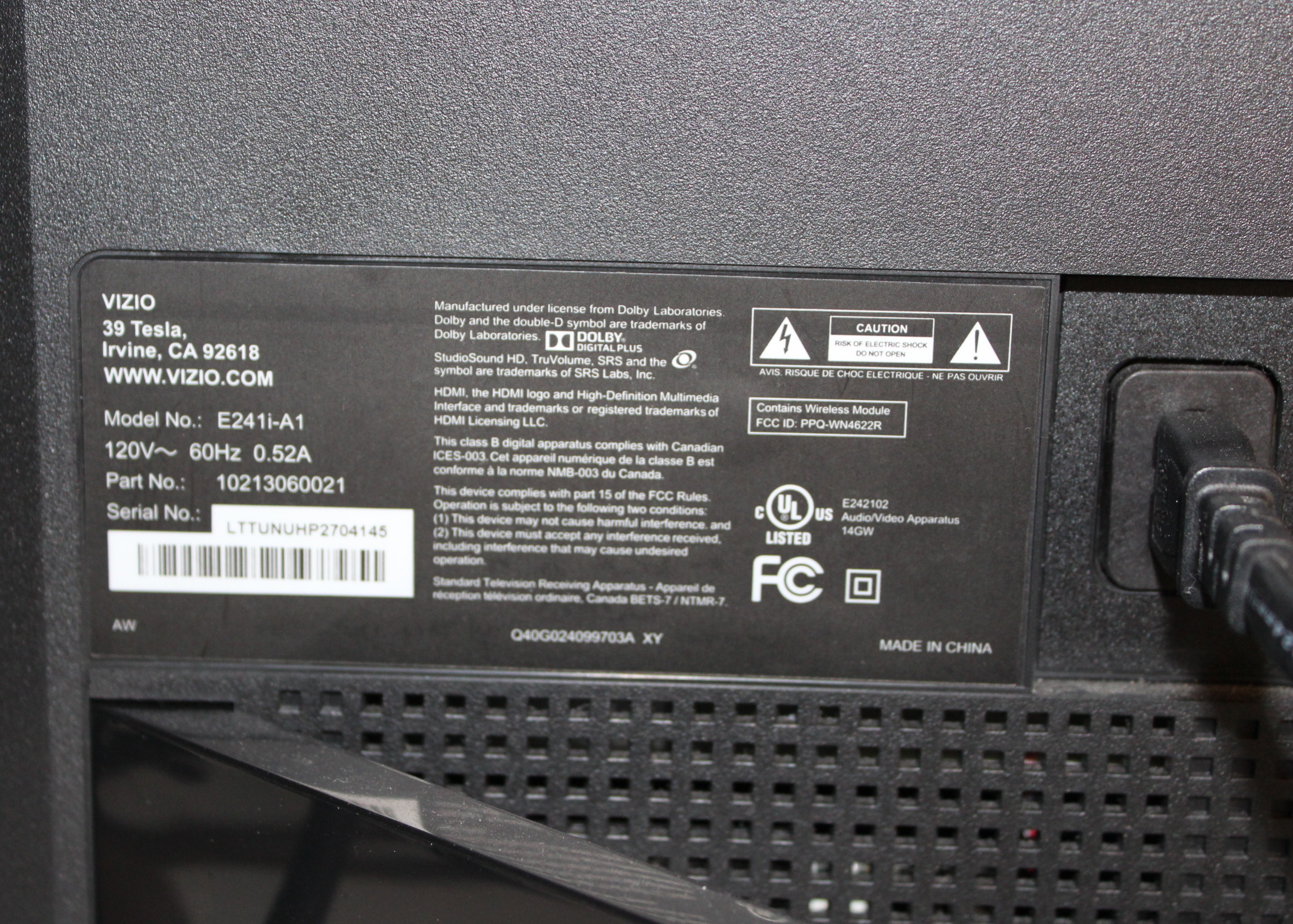 Visio 23" Smart Television