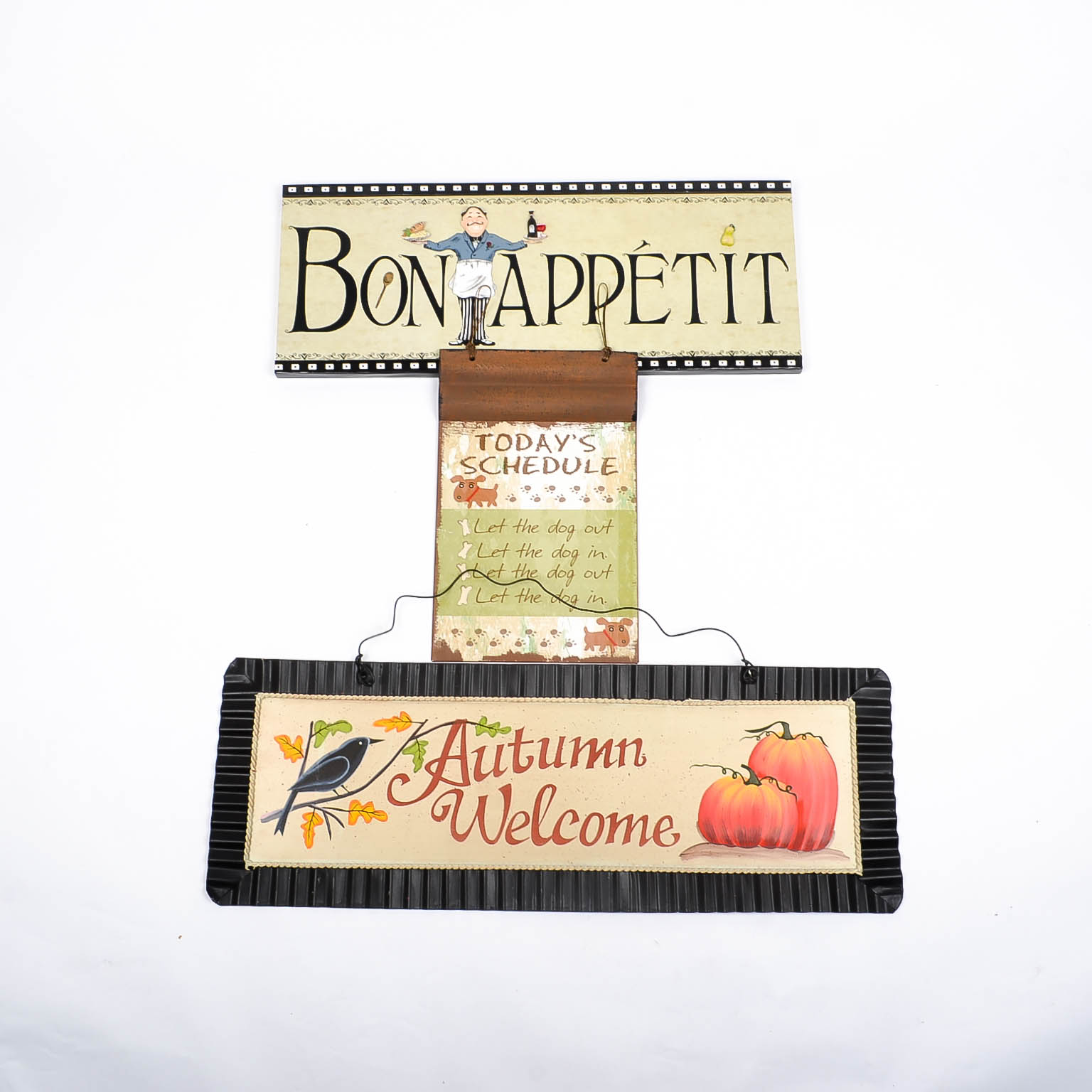 Selection of Decorative Wall Signs