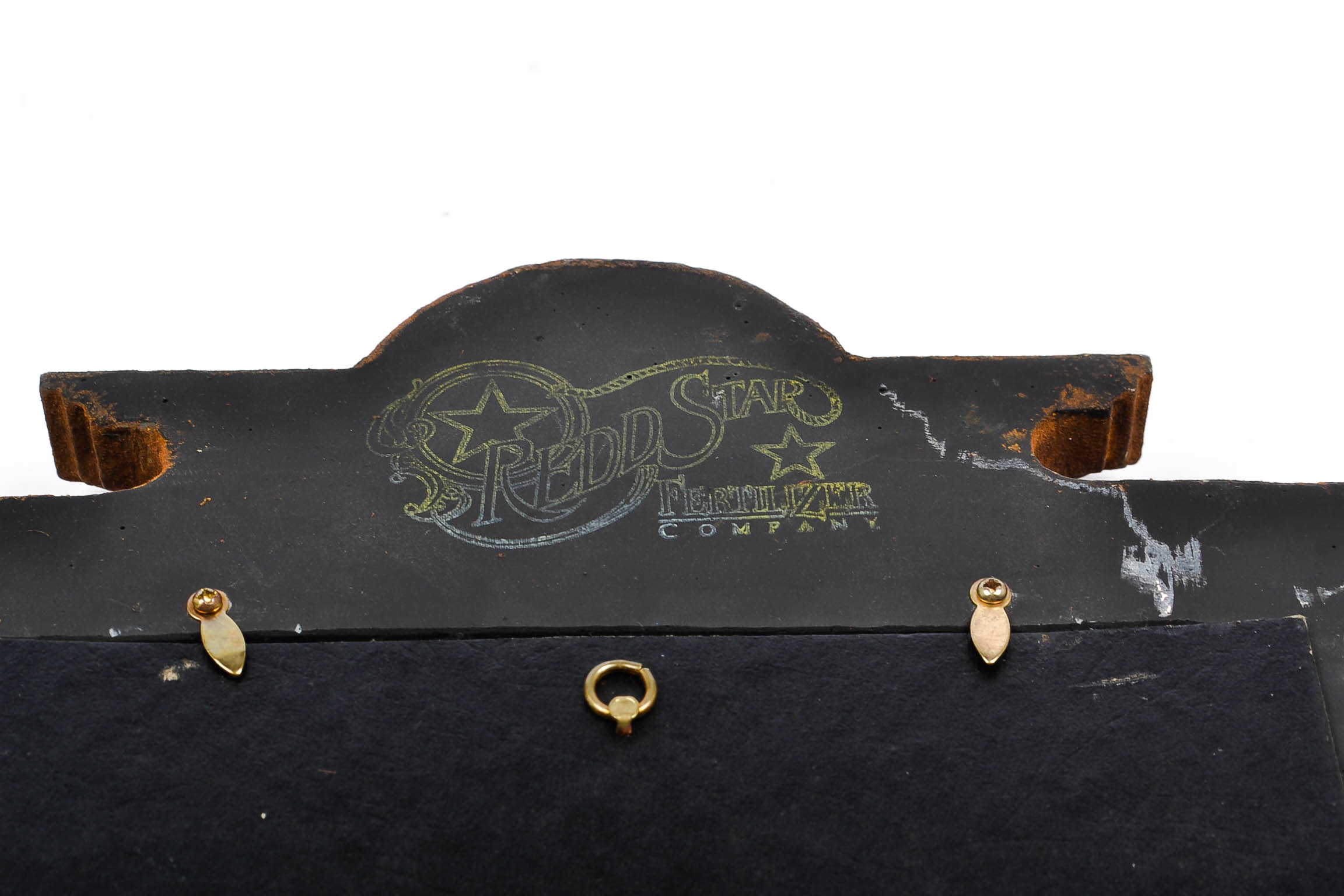 Redd Star Fertilizer Company Longhorn Picture Frame