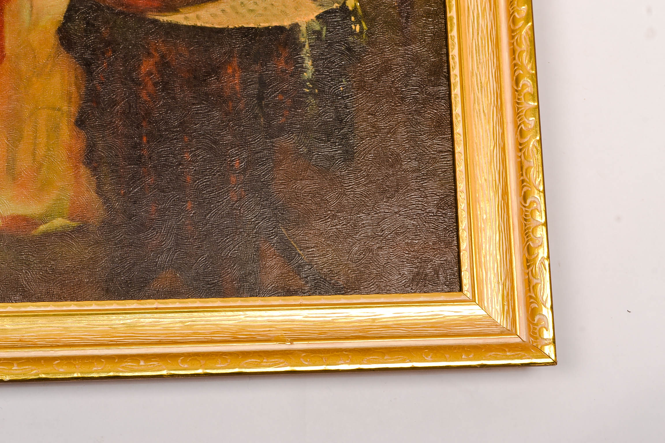 Framed Oil Painting on Board