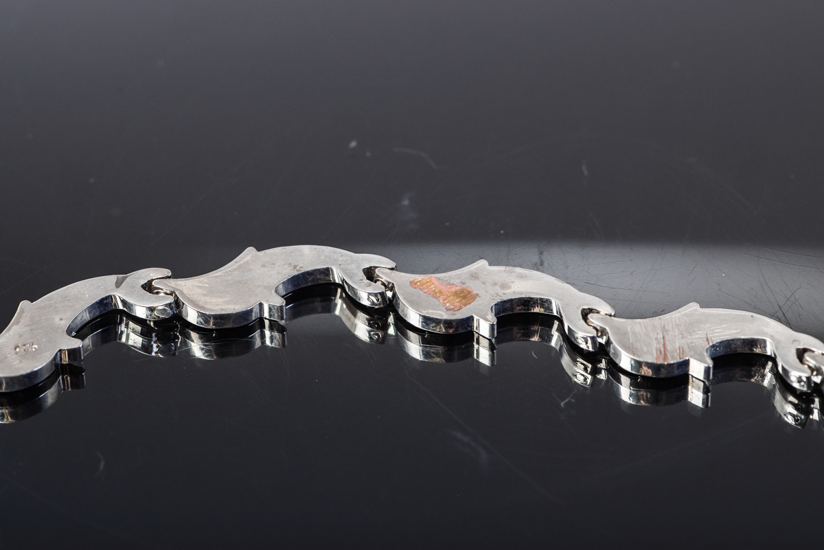 Sterling Silver Dolphin Bracelet