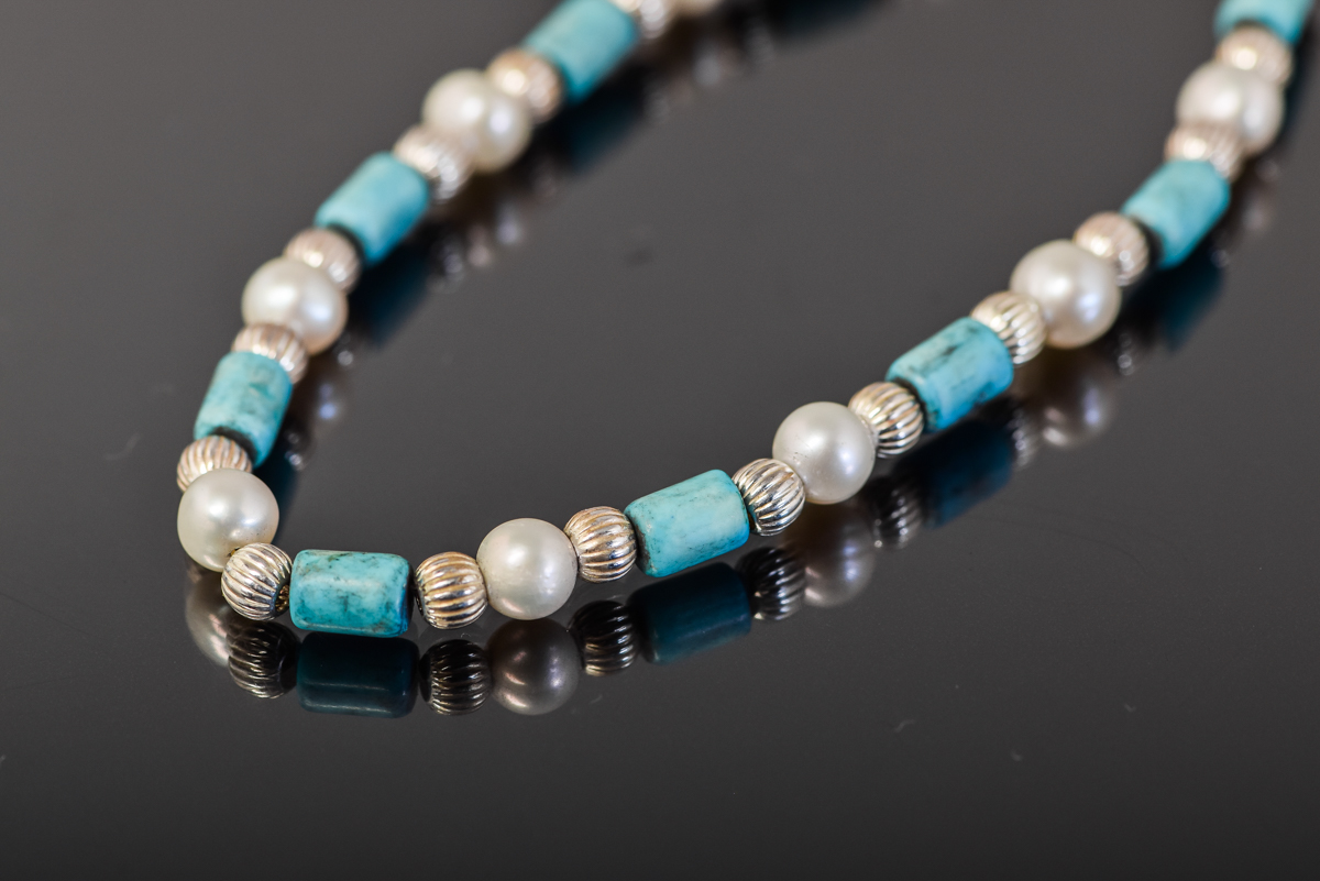 Sterling Silver Beaded Bracelet