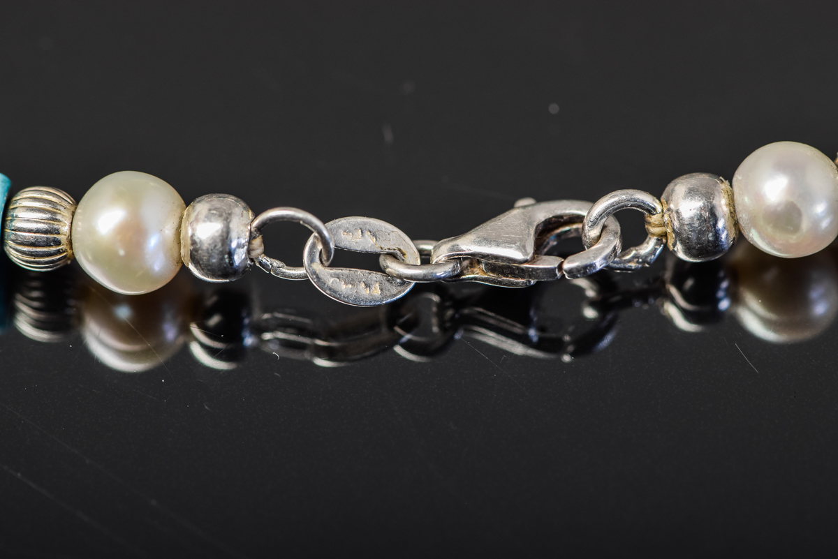 Sterling Silver Beaded Bracelet