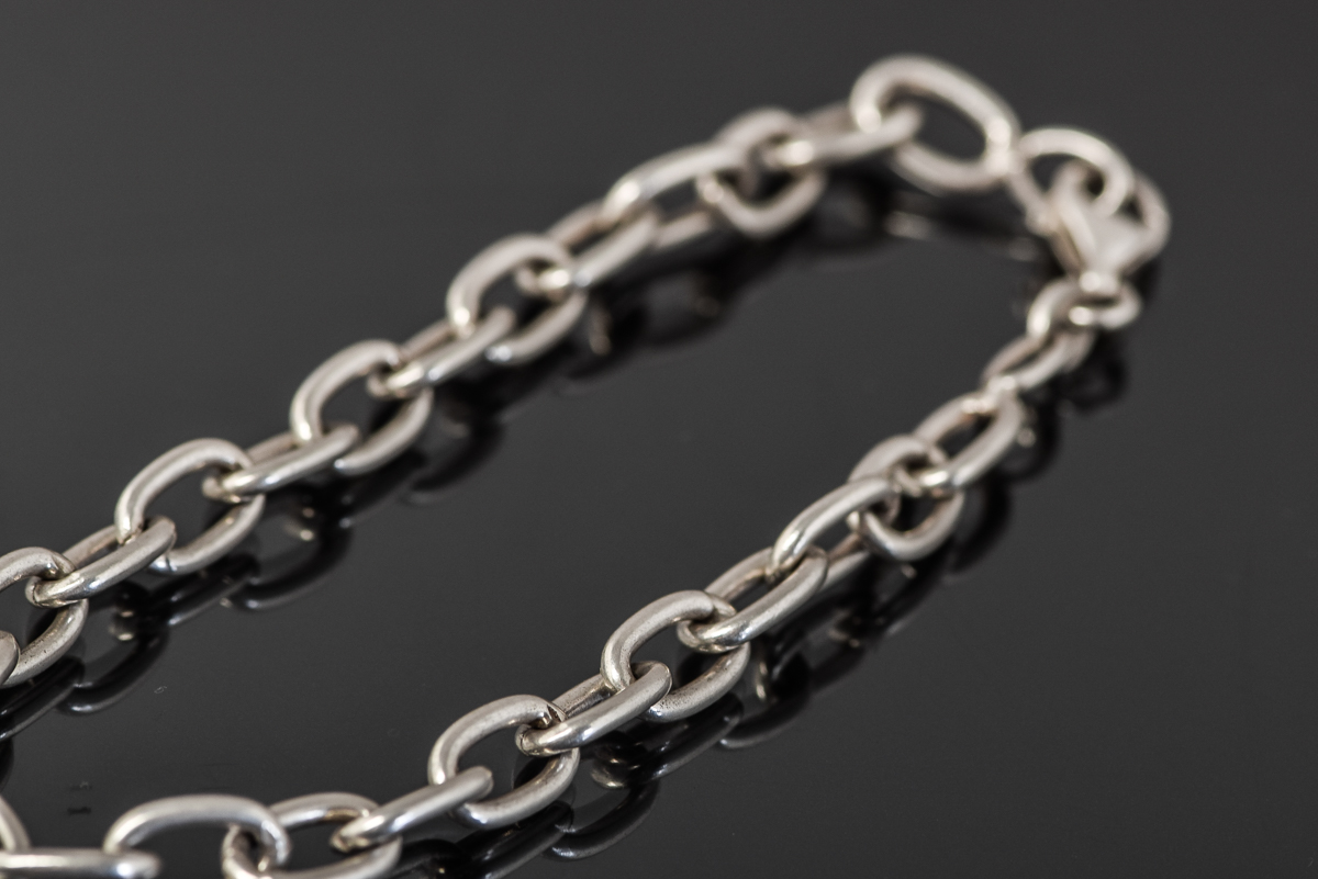 Sterling Silver Link Bracelet