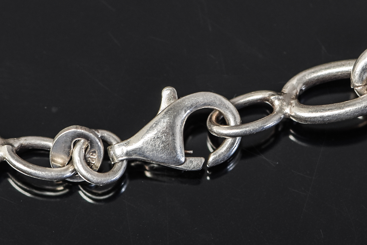 Sterling Silver Link Bracelet