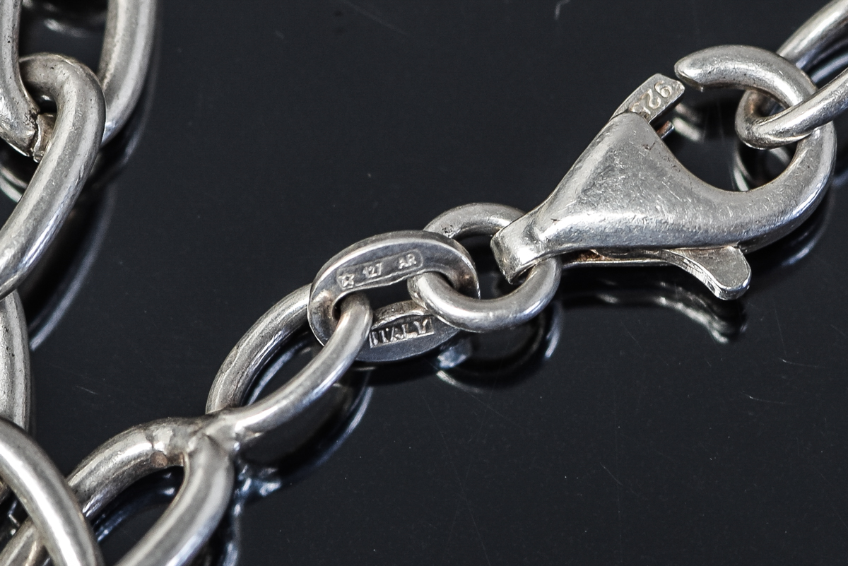 Sterling Silver Link Bracelet