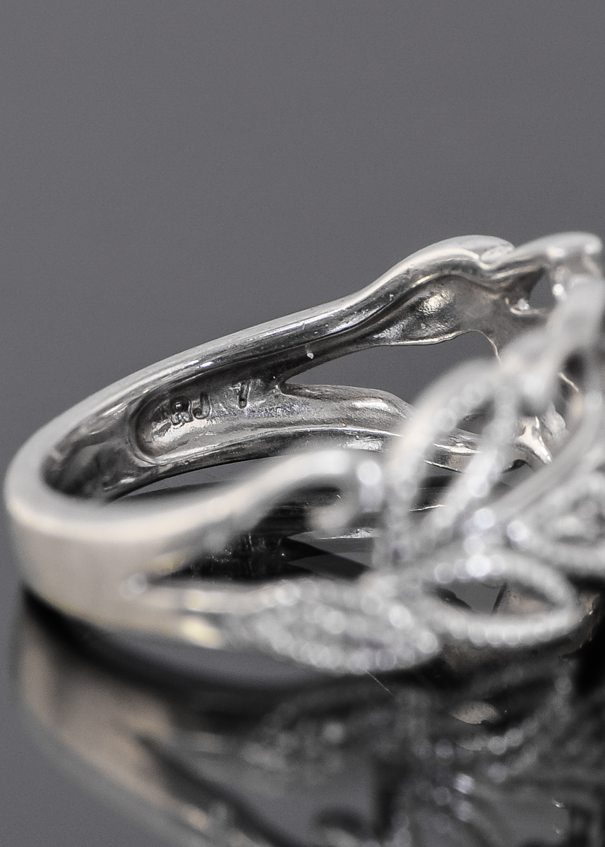 Sterling Silver Openwork Ring