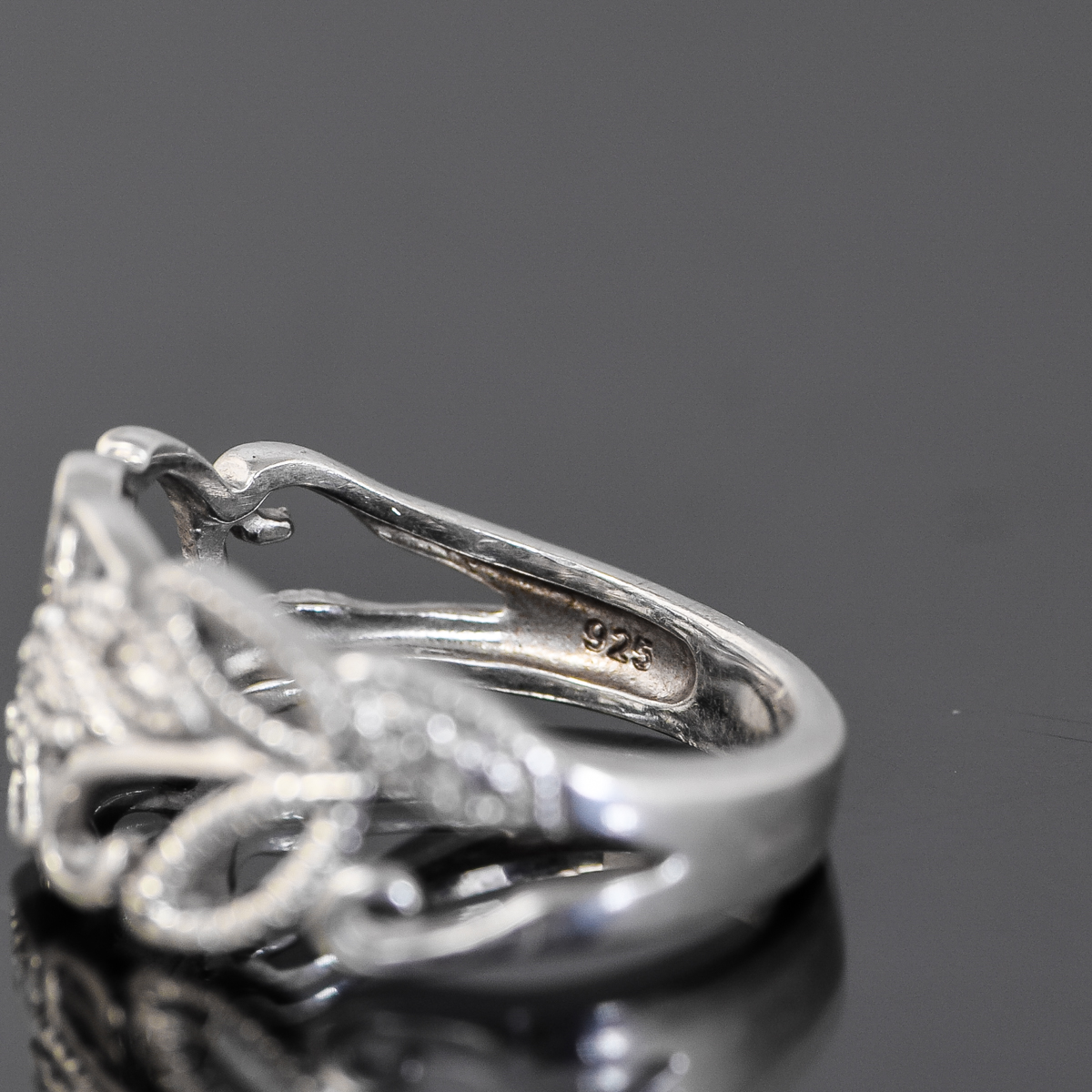 Sterling Silver Openwork Ring