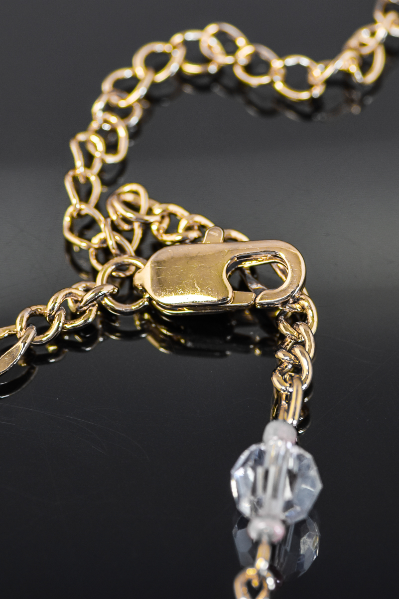 Costume Gold-Tone Elephant Charm Bracelet