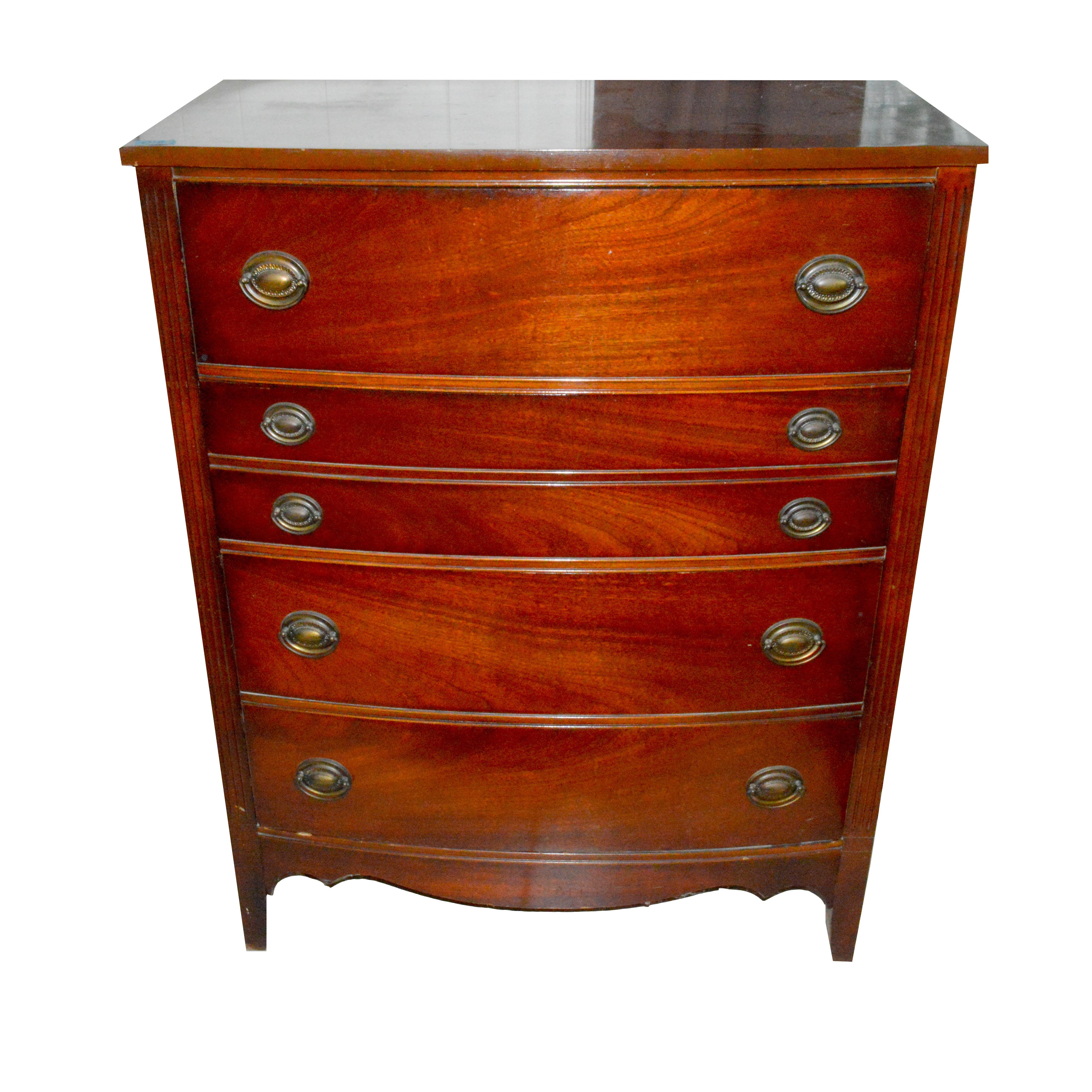 Mahogany Chest of Drawers by Dixie Furniture