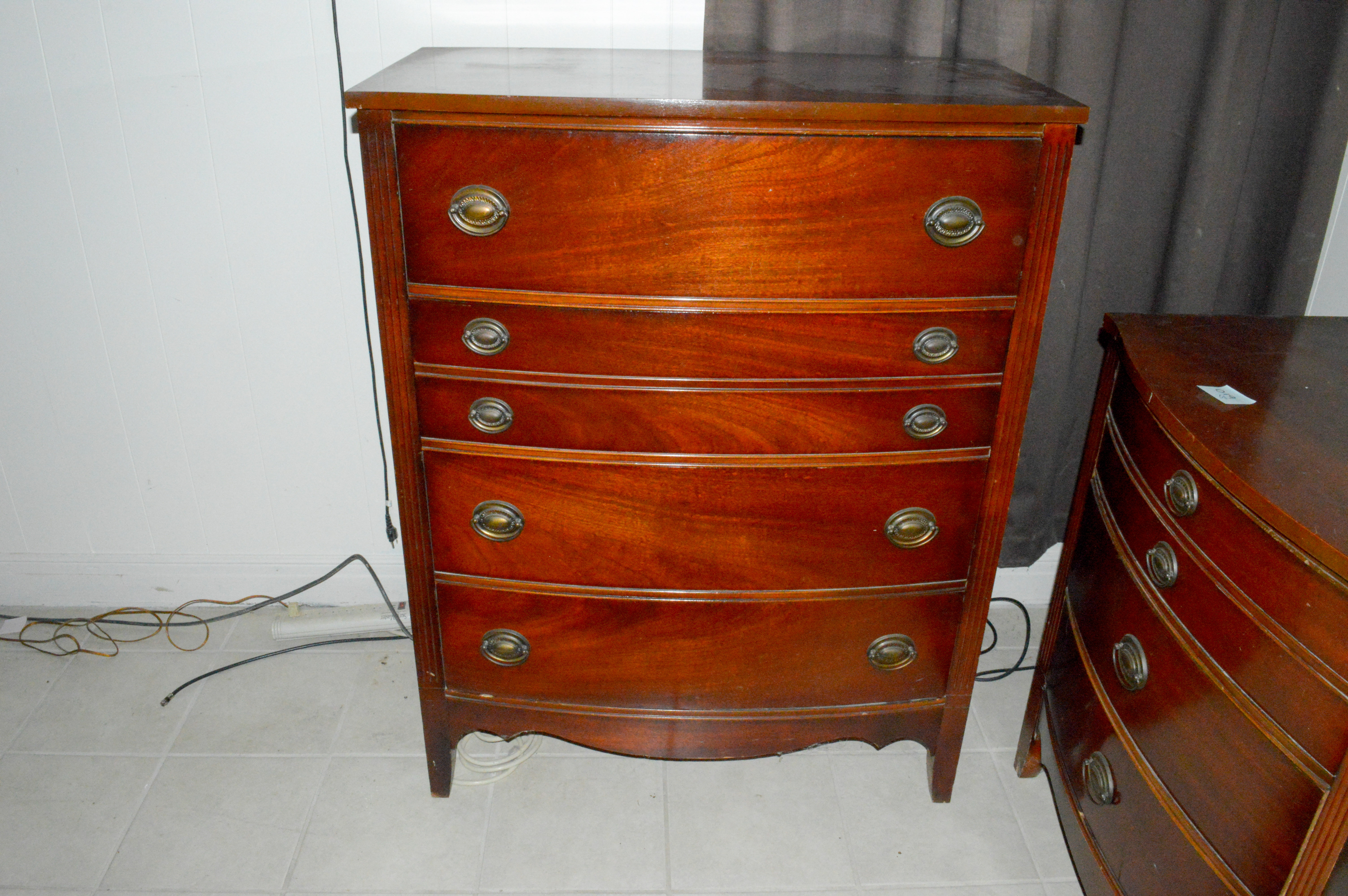 Mahogany Chest of Drawers by Dixie Furniture
