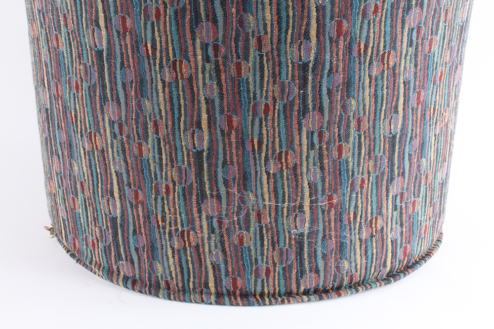 Upholstered Drum Stool by Turnstone