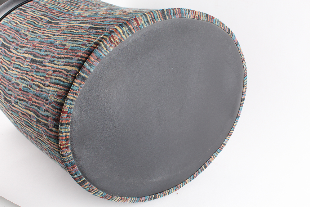 Upholstered Drum Stool by Turnstone
