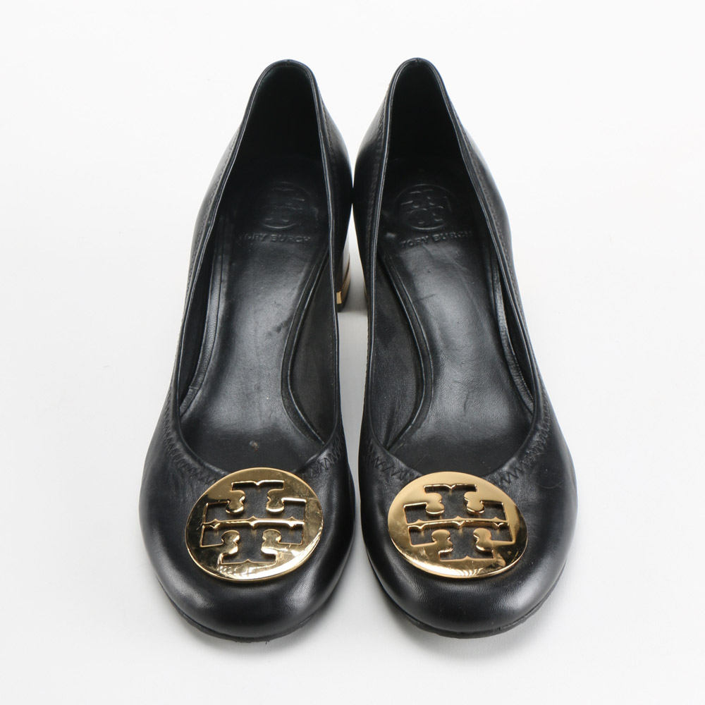 Tory Burch Wood Block Heels, Size 10