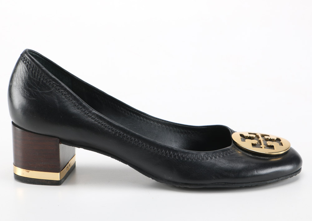 Tory Burch Wood Block Heels, Size 10