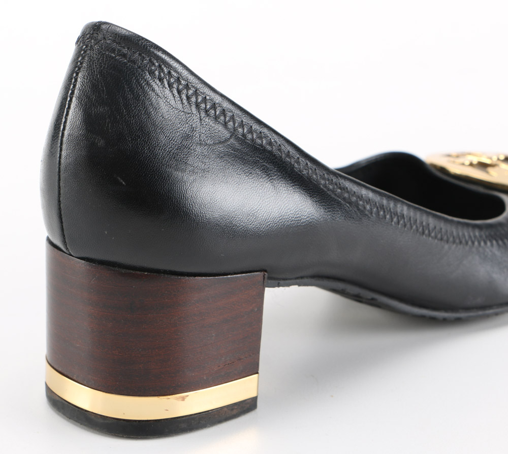 Tory Burch Wood Block Heels, Size 10