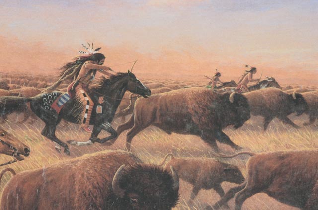 Tom Phillips Signed Limited Edition Print "The Chase"