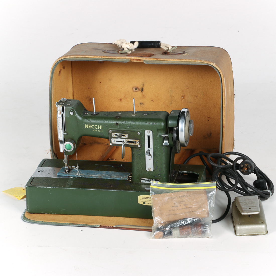 Nova Model Vintage Necchi Sewing Machine