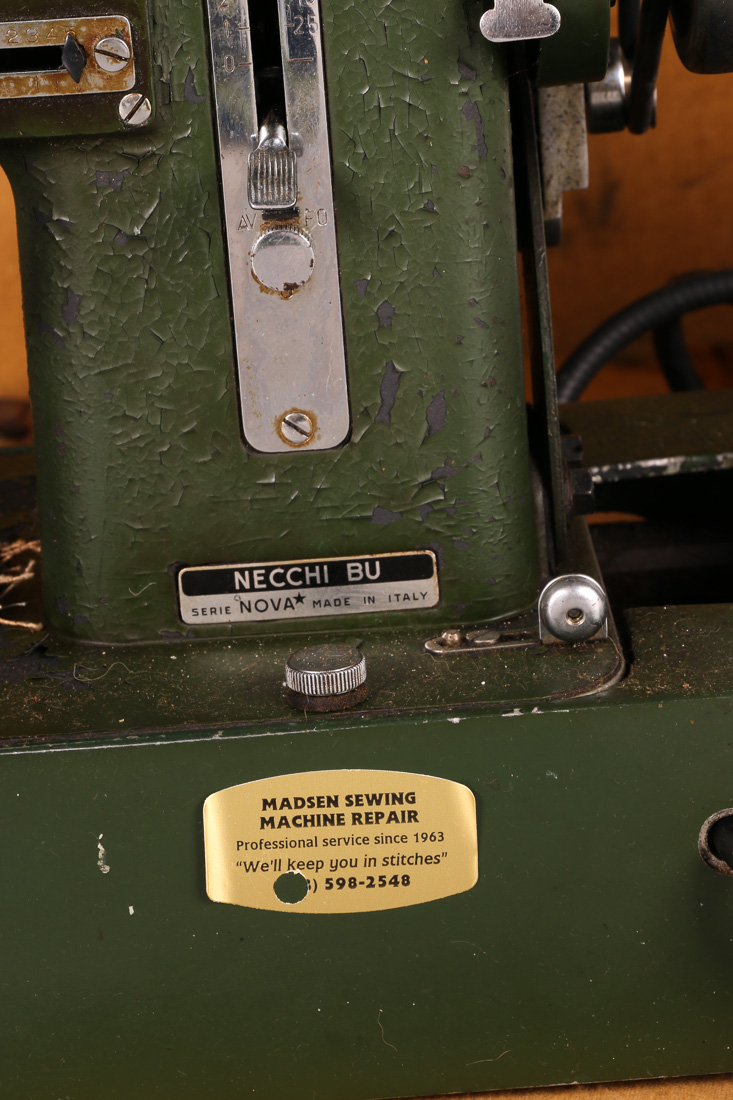 Nova Model Vintage Necchi Sewing Machine