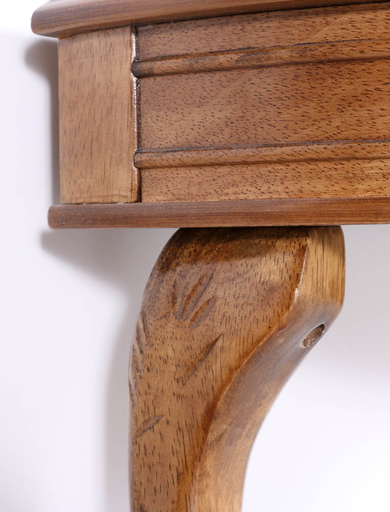 Half Moon Hall Table and Wall Mirror