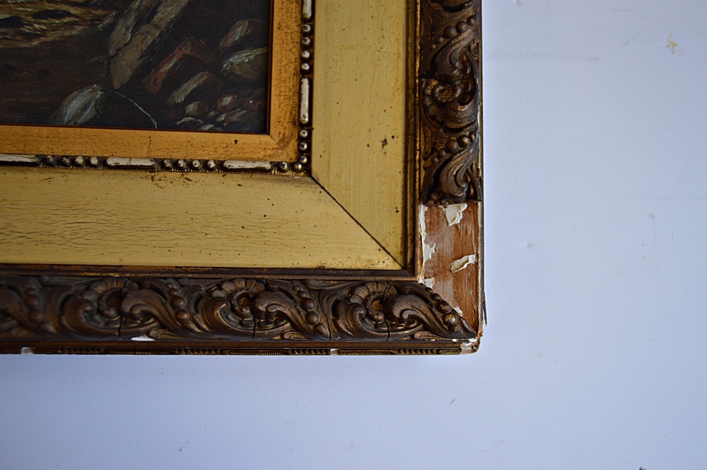 Late 19th Century Oil on Canvas of the Cliff House by J.P. Frost