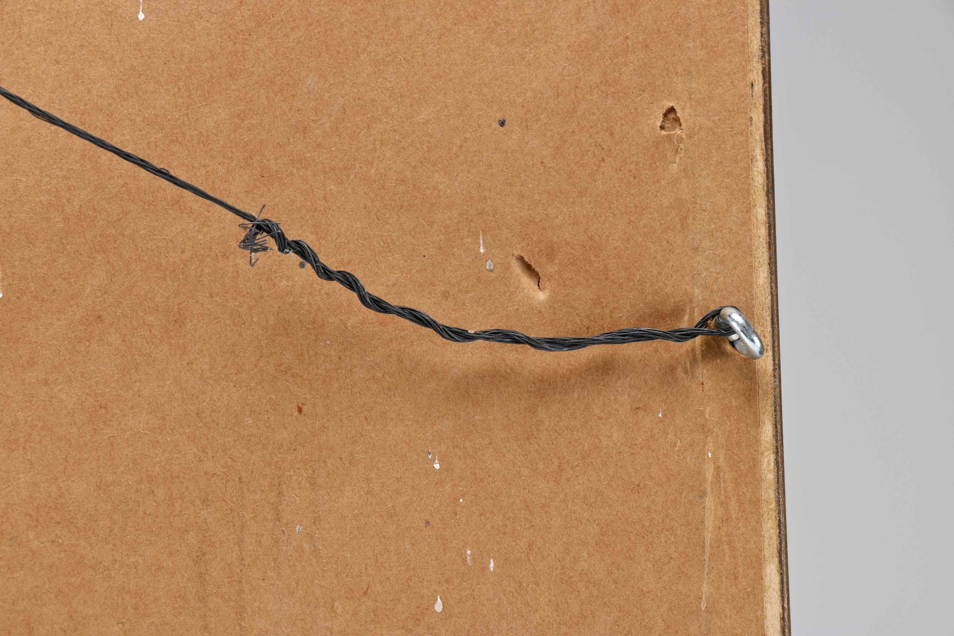 Original Drawing of Nude Woman with Broom