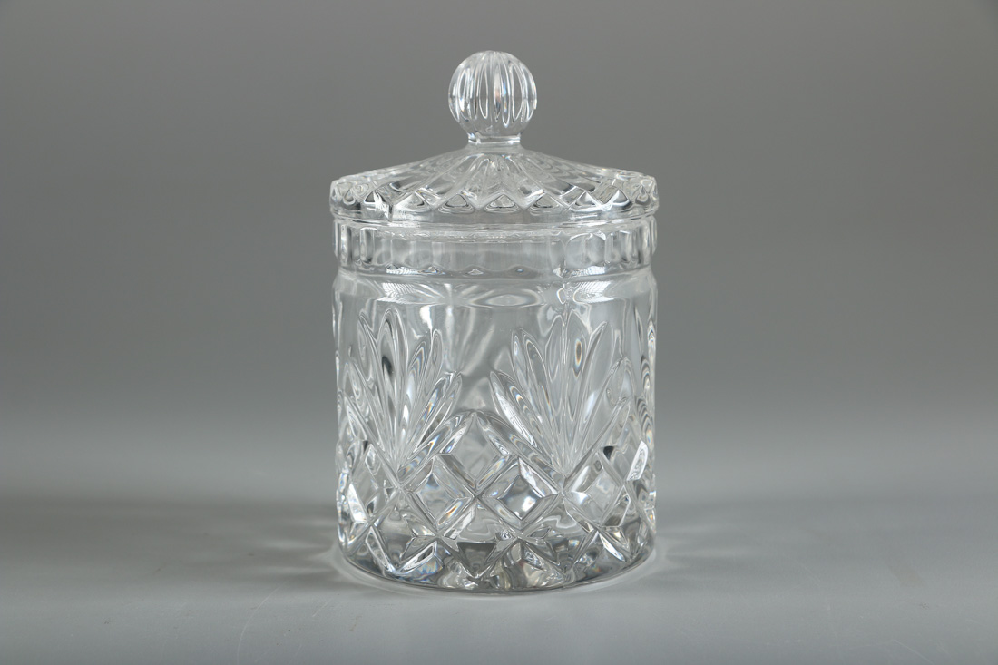 Vintage Lead Crystal Mugs and Candy Dish from Yugoslavia