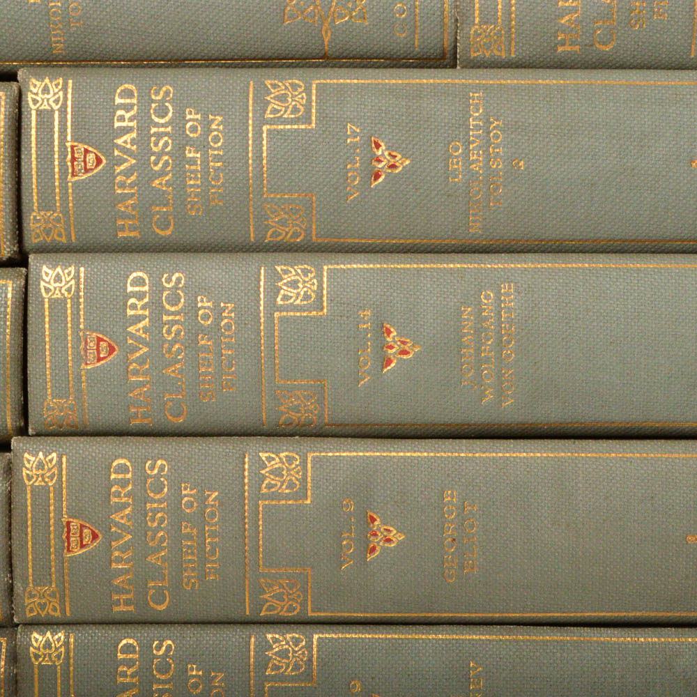 1917 Limited Edition "Harvard Classics Shelf of Fiction" Set
