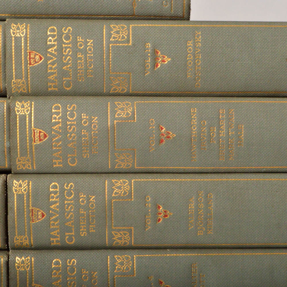 1917 Limited Edition "Harvard Classics Shelf of Fiction" Set