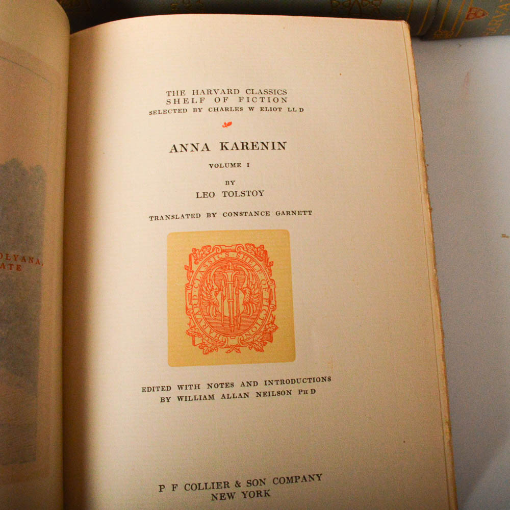 1917 Limited Edition "Harvard Classics Shelf of Fiction" Set