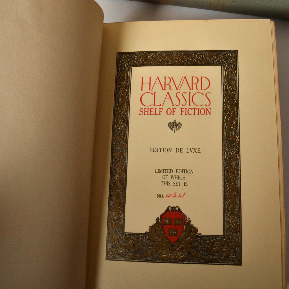 1917 Limited Edition "Harvard Classics Shelf of Fiction" Set