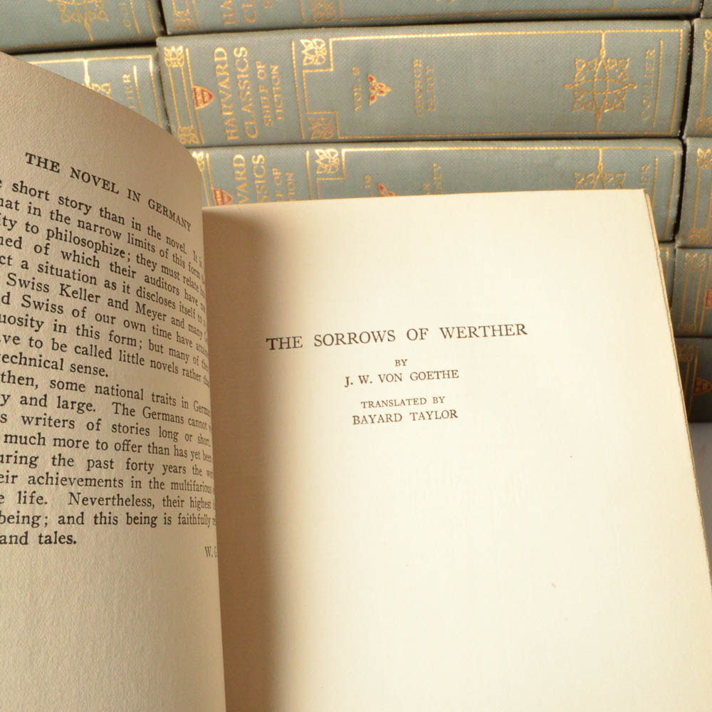 1917 Limited Edition "Harvard Classics Shelf of Fiction" Set