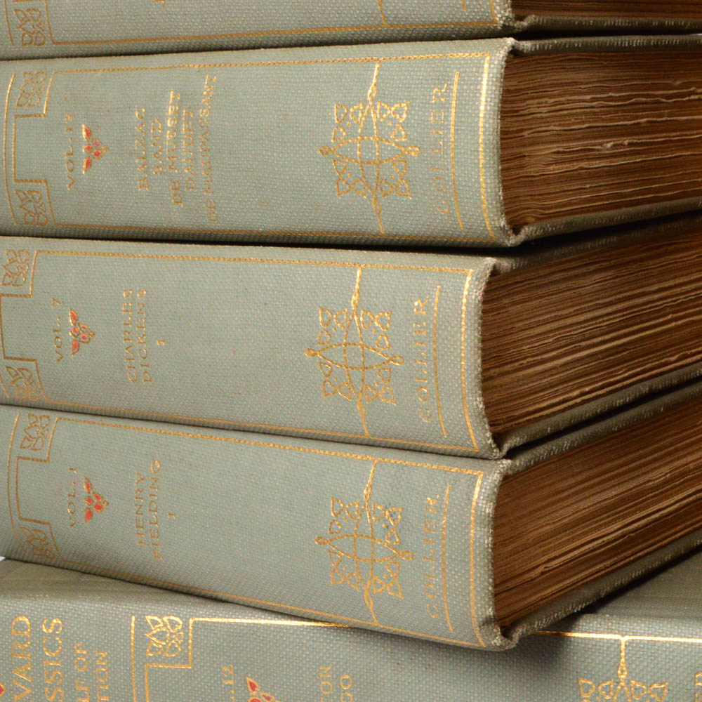 1917 Limited Edition "Harvard Classics Shelf of Fiction" Set