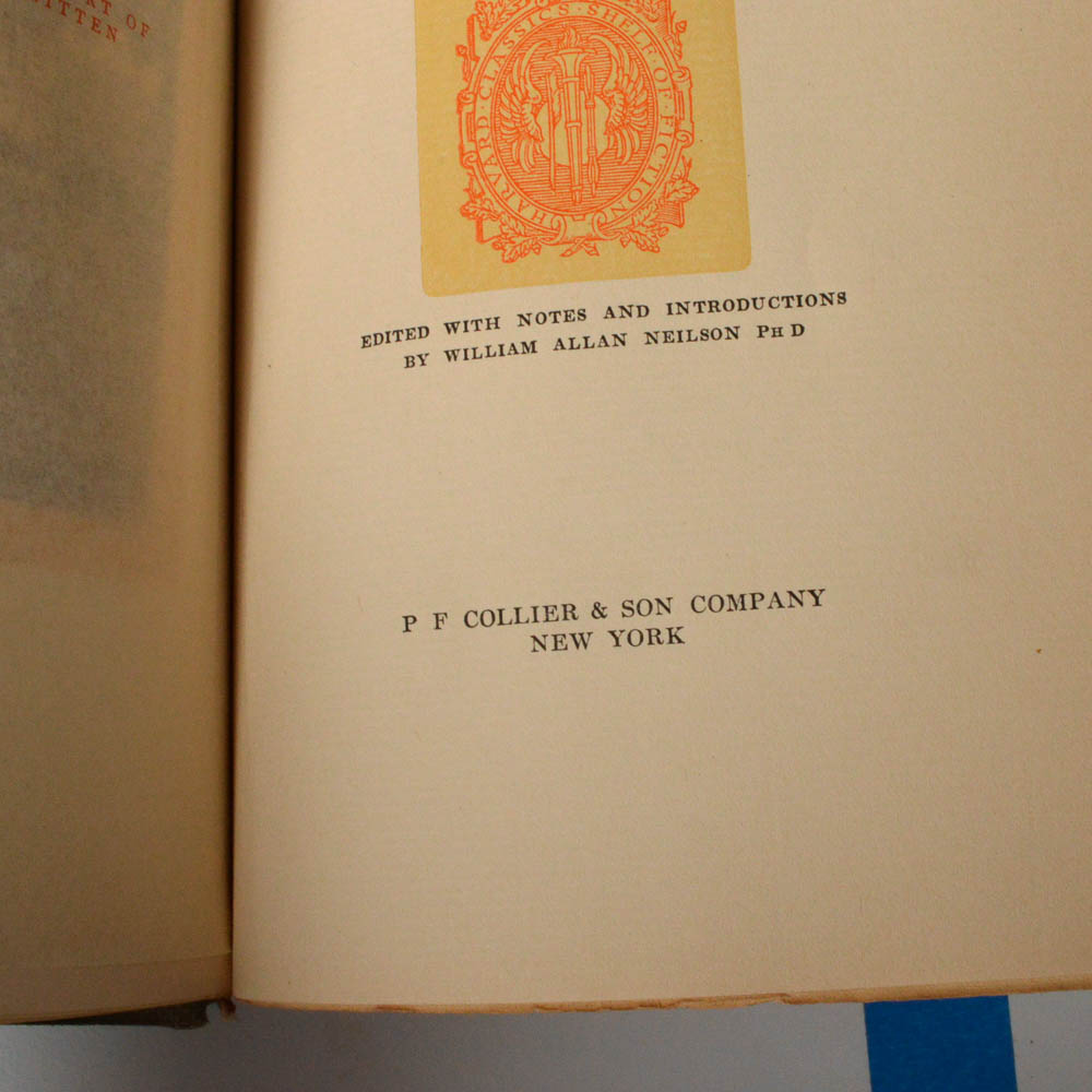 1917 Limited Edition "Harvard Classics Shelf of Fiction" Set