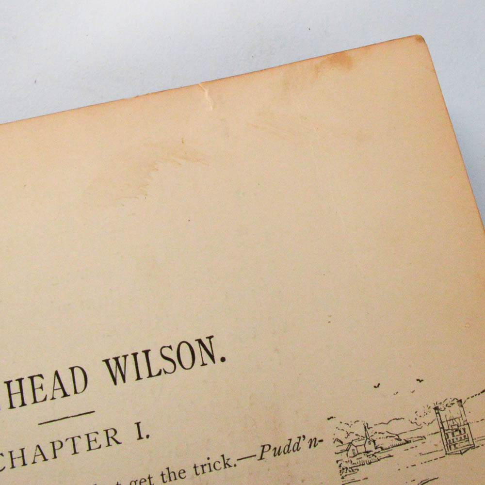1894 First Ed. Twain "The Tragedy of Pudd'nhead Wilson & The Comedy of The Extraordinary Twins"
