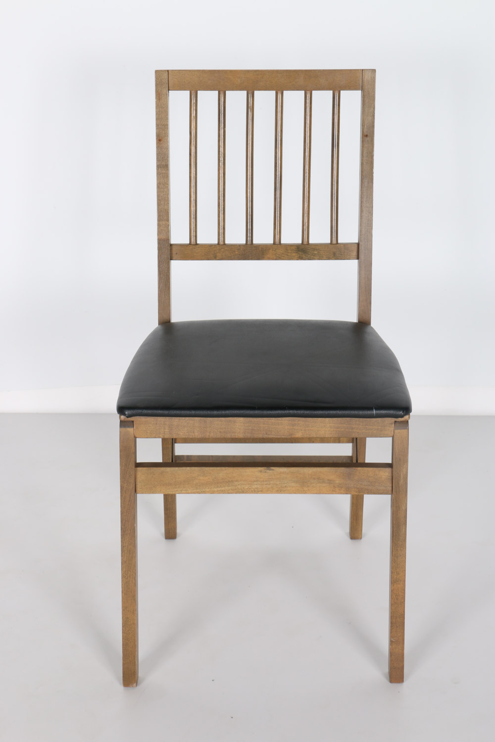 Vintage Folding Card Table with Three Chairs by Stakmore Co.