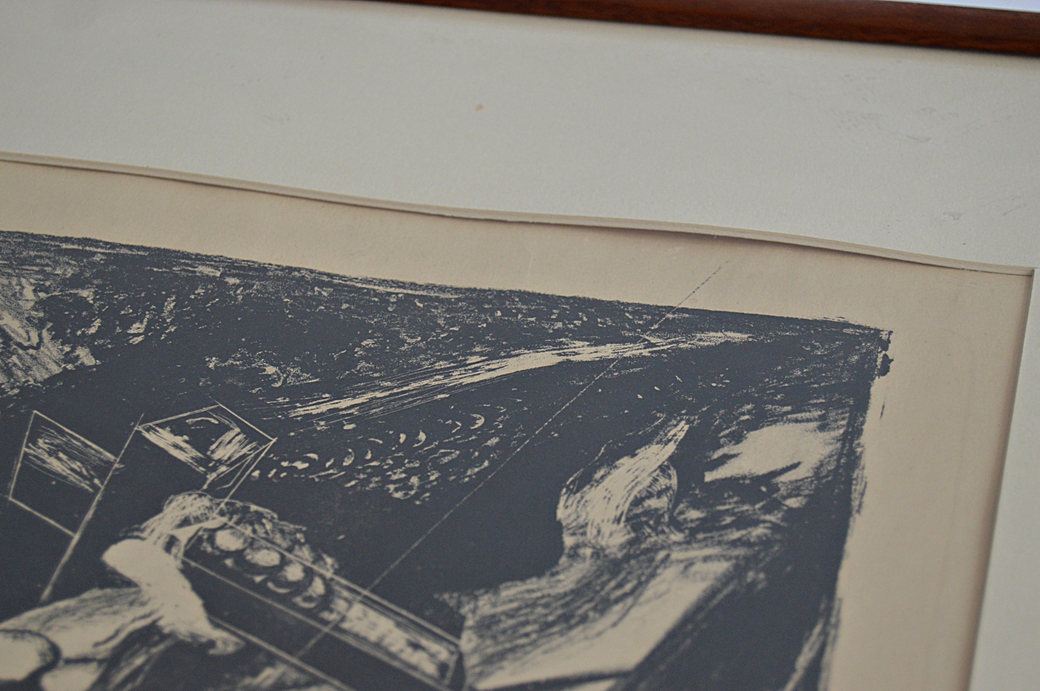 David Alfaro Siqueiros Lithograph "El Centauro de la Conquista"