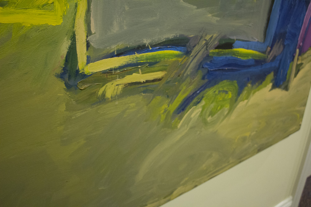 Nancy Jenkins Abstract Oil on Canvas