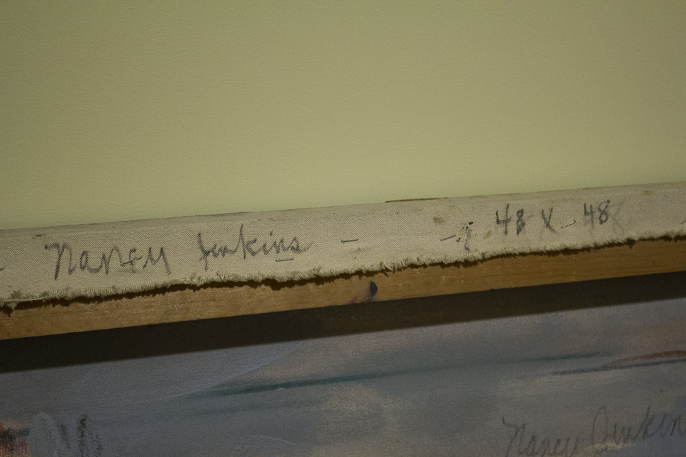 Nancy Jenkins Abstract Oil on Canvas