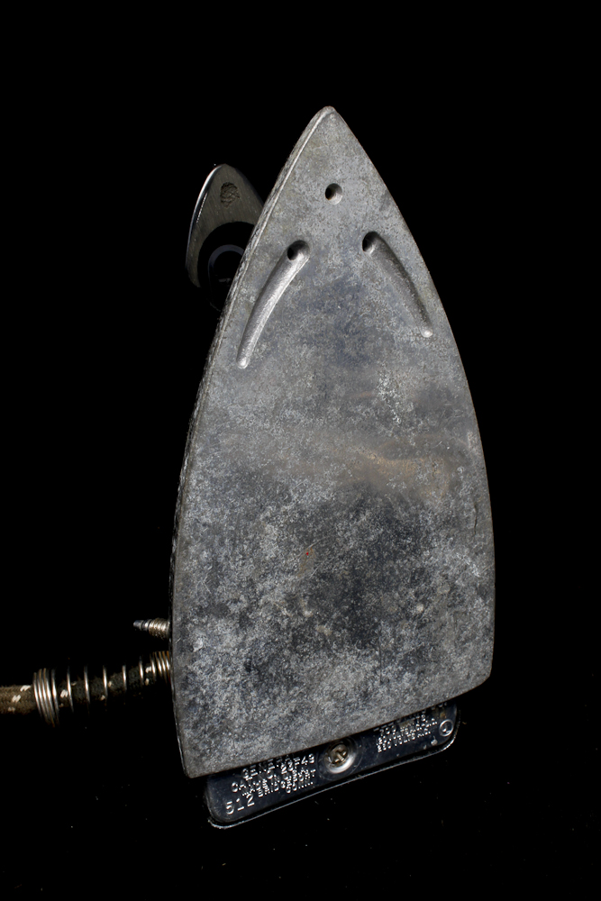 Vintage Iron and Alarm Clock