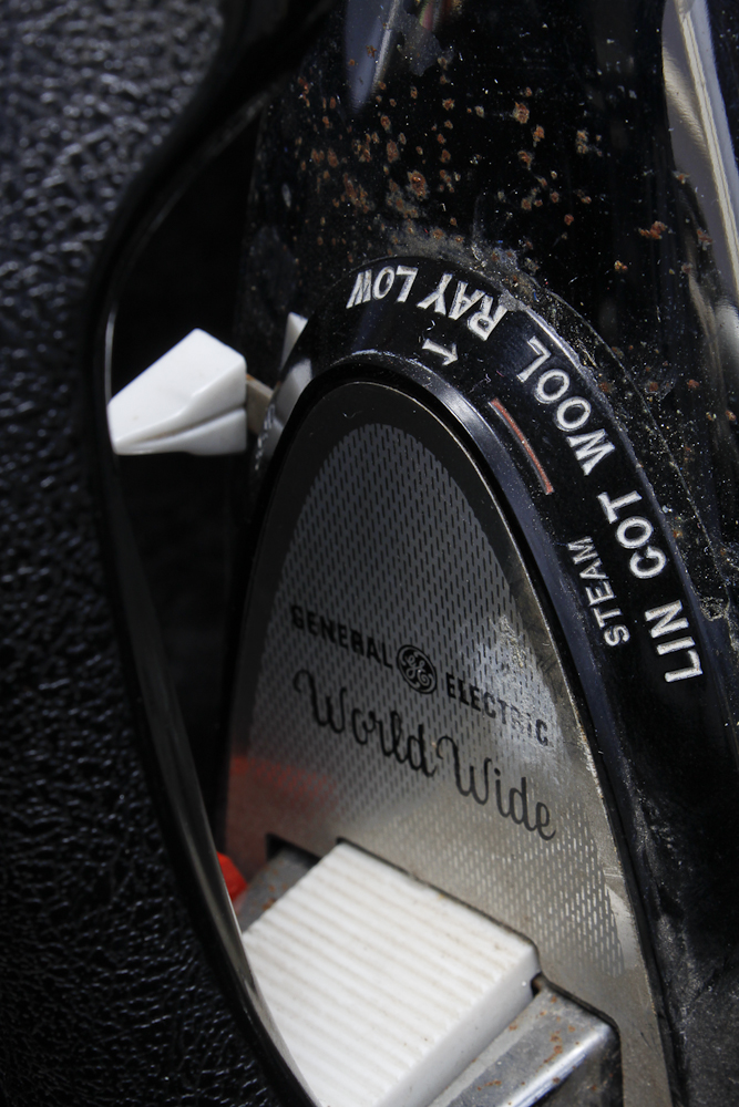 Vintage Iron and Alarm Clock