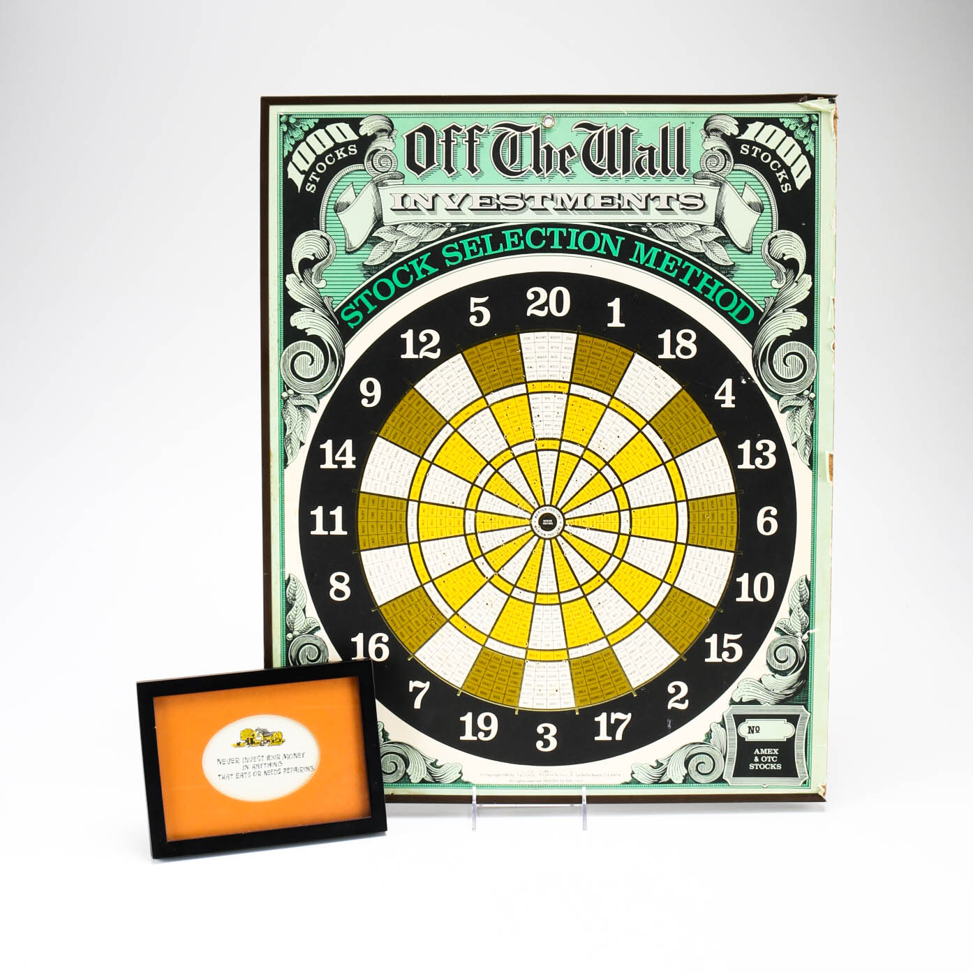 Collection of Vintage Investment and Stocks Novelties