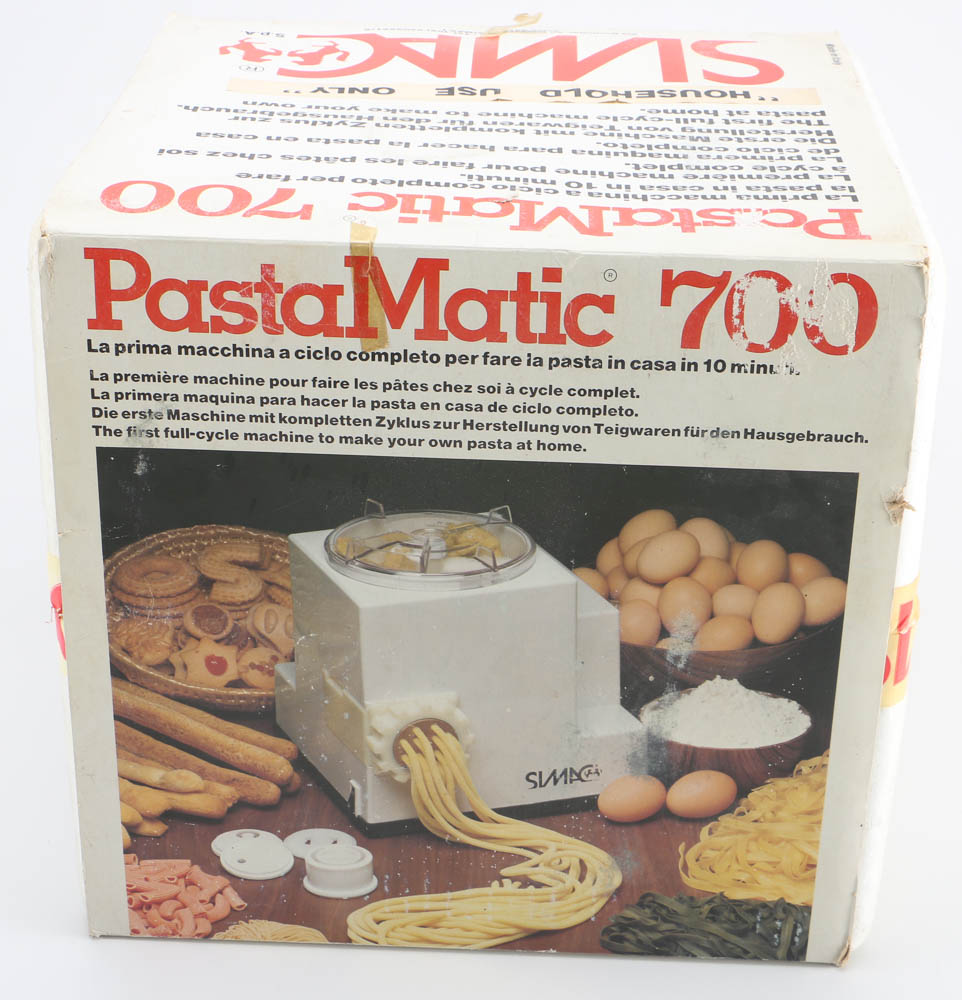 Pastamatic "700" by SIMAC and Drying Rack