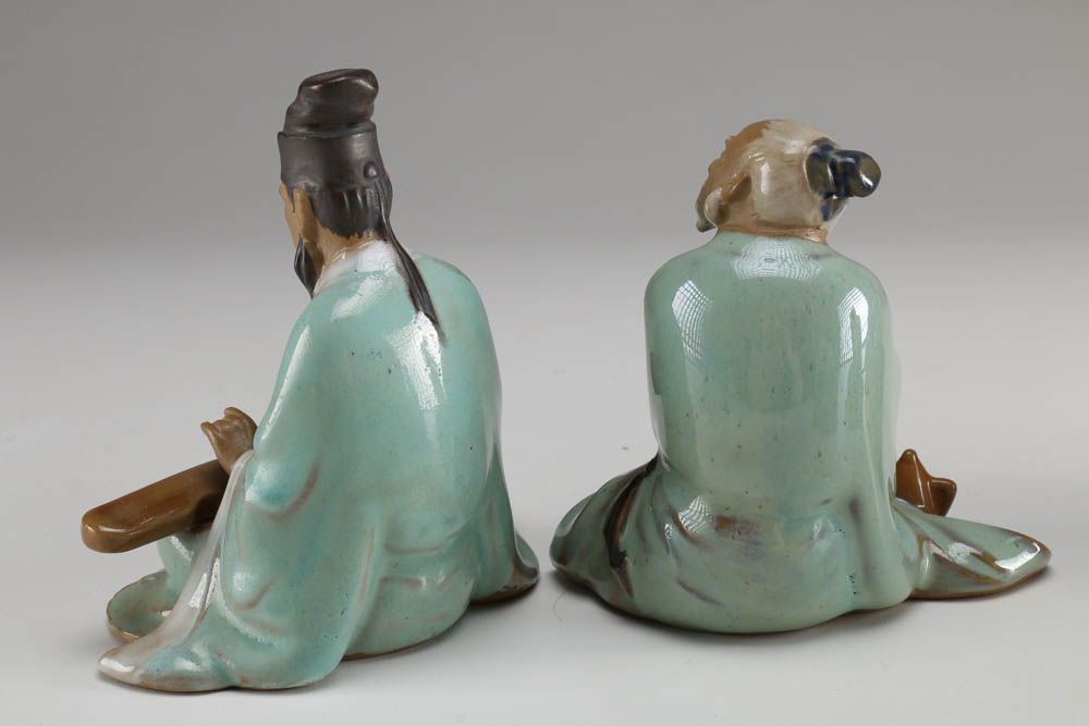 Chinese Shiwan Ware Figurines