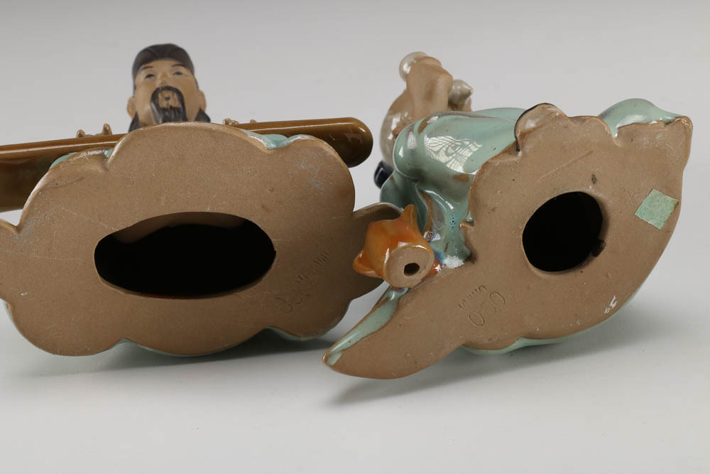 Chinese Shiwan Ware Figurines