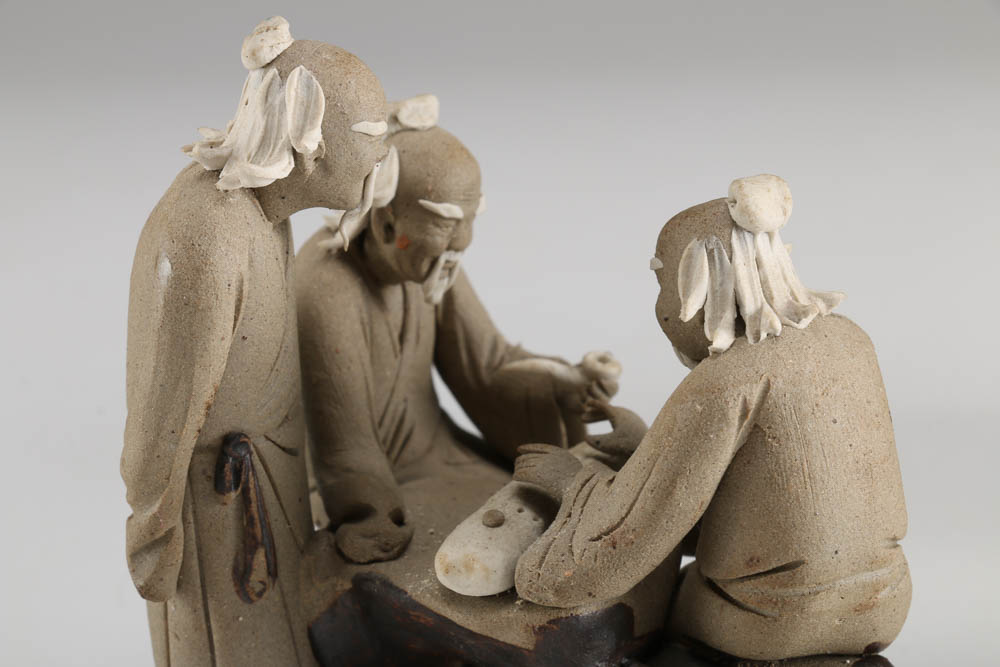 Chinese Shiwan Ware Figurines