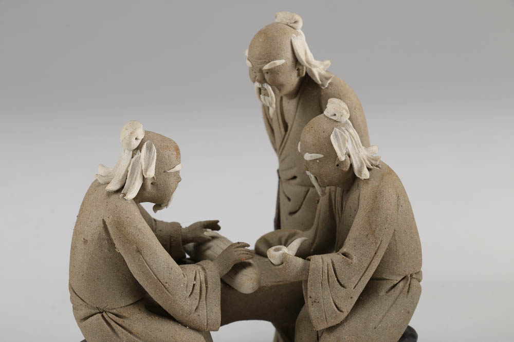 Chinese Shiwan Ware Figurines