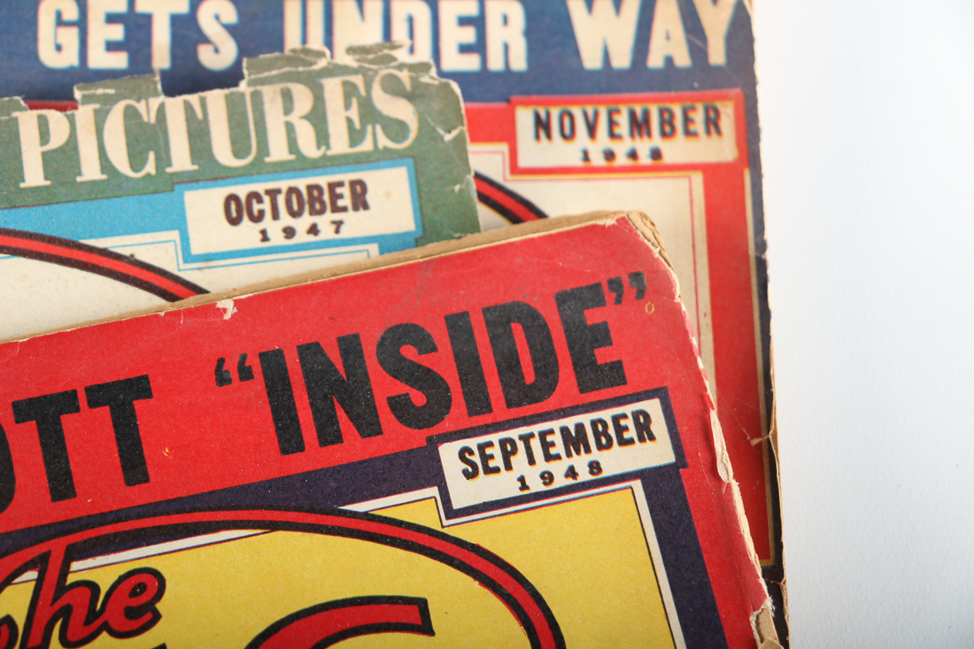 Assortment of Vintage "The Ring" Boxing Magazines